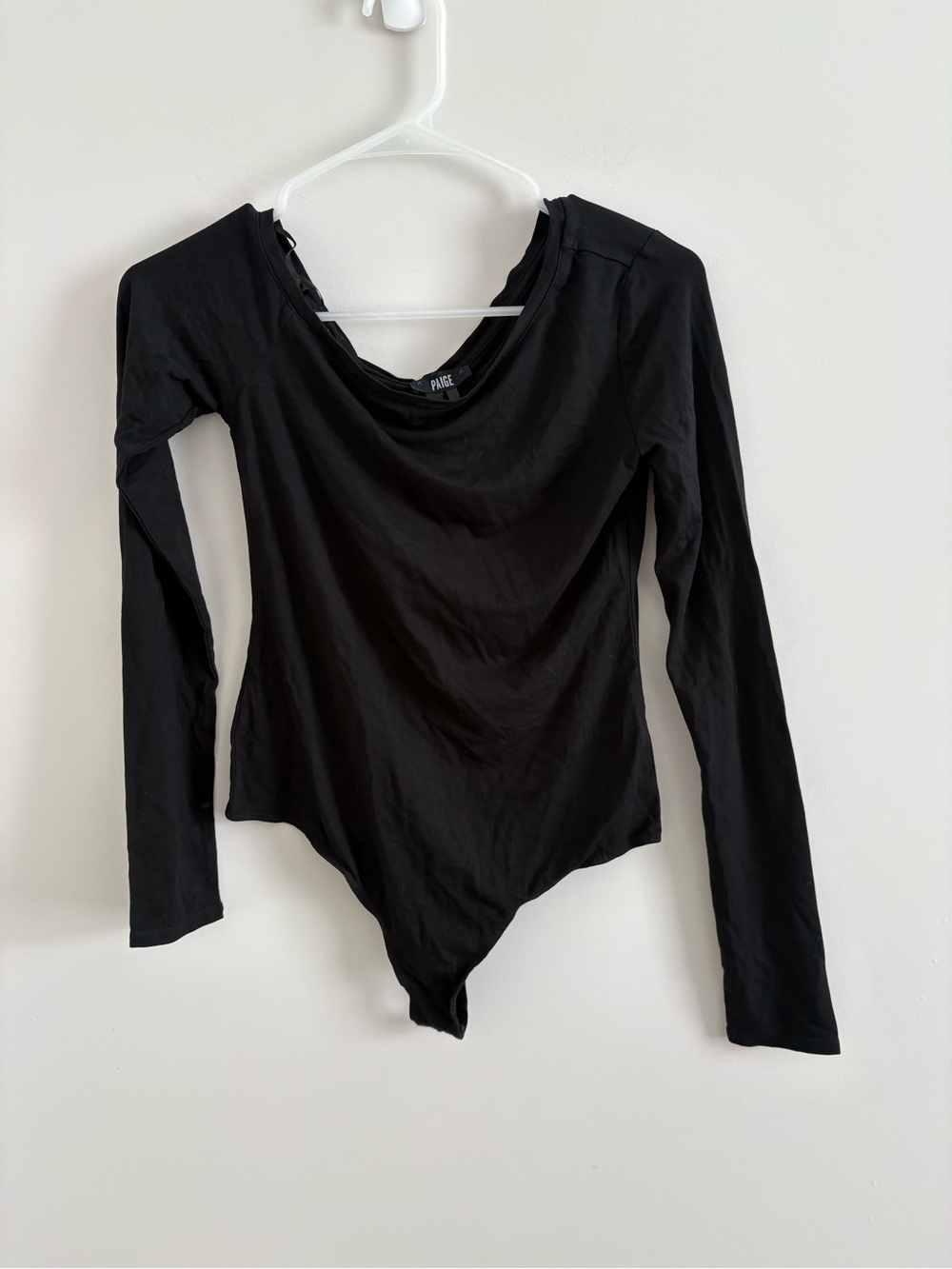 Paige Locklyn Bodysuit Black Size Small NEW